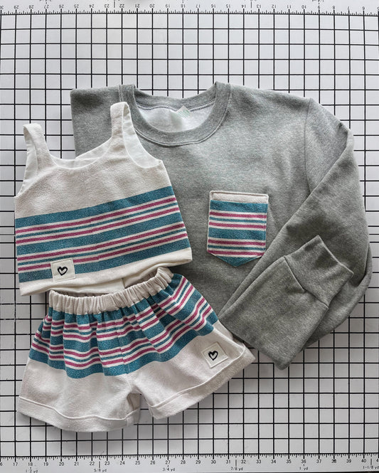 Hospital Blanket Pocket Crewneck