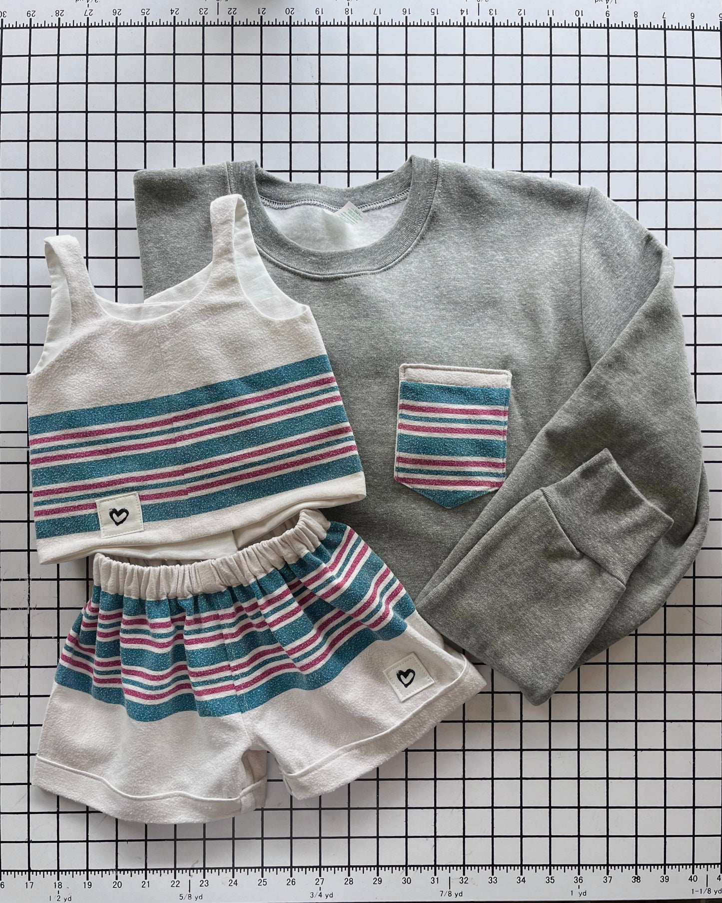 Hospital Blanket Tank & Shorts Set