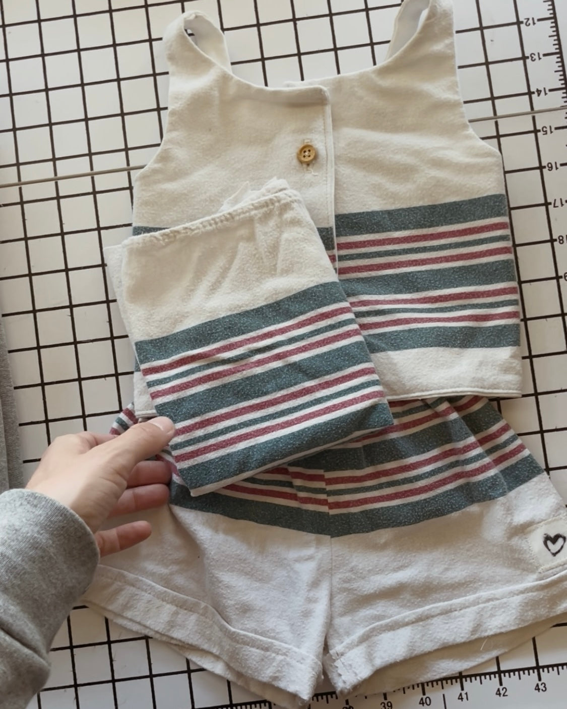 Hospital Blanket Tank & Shorts Set