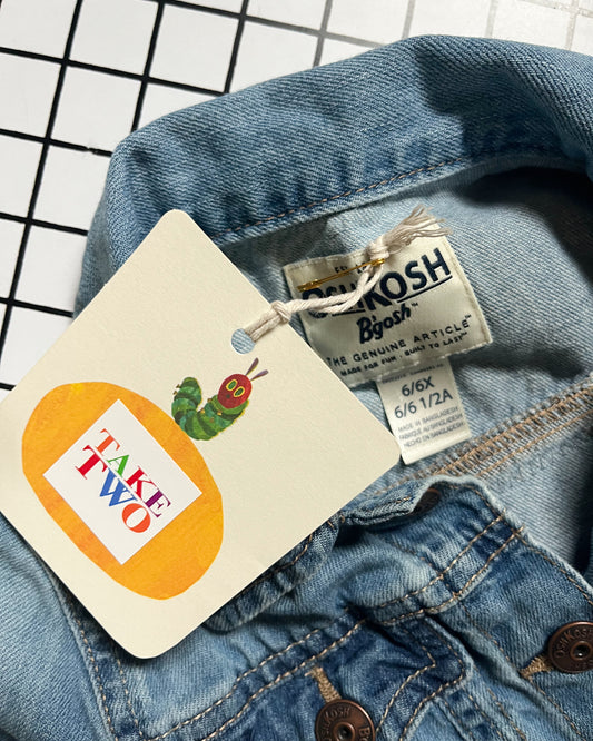 Spiderman Be Kind Rewind Denim Jacket - size 6