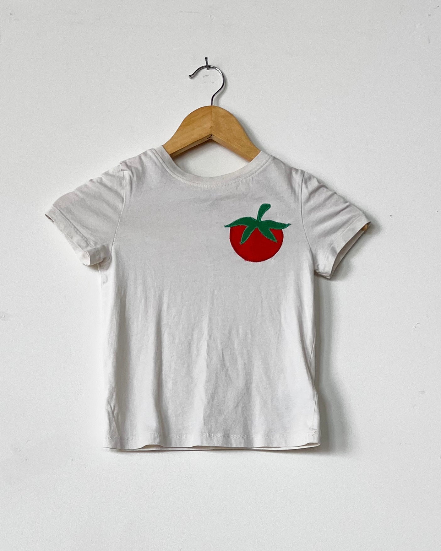 Classic White Tomato Tshirt - size 5