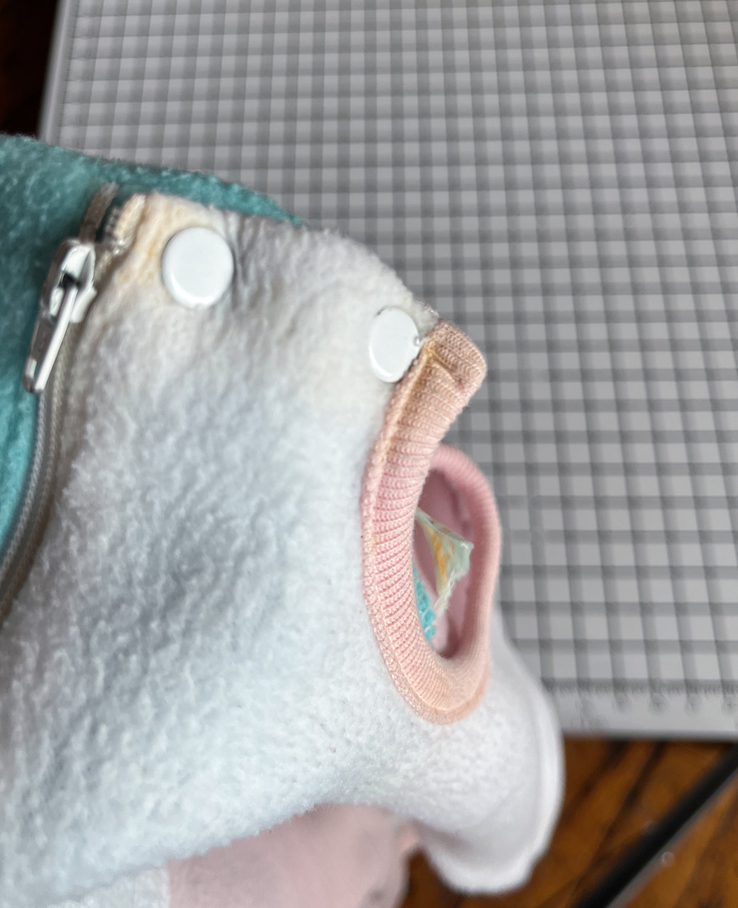 Footed Clown sleeper - approx size 12-18m
