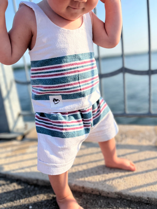 Hospital Blanket Tank & Shorts Set