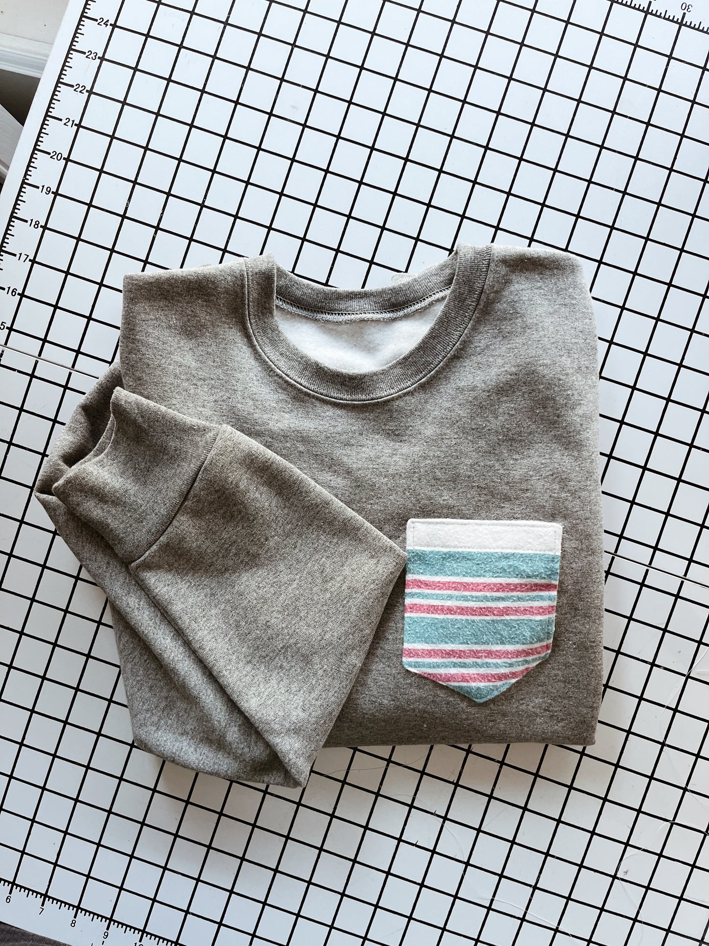 Hospital Blanket Pocket Crewneck