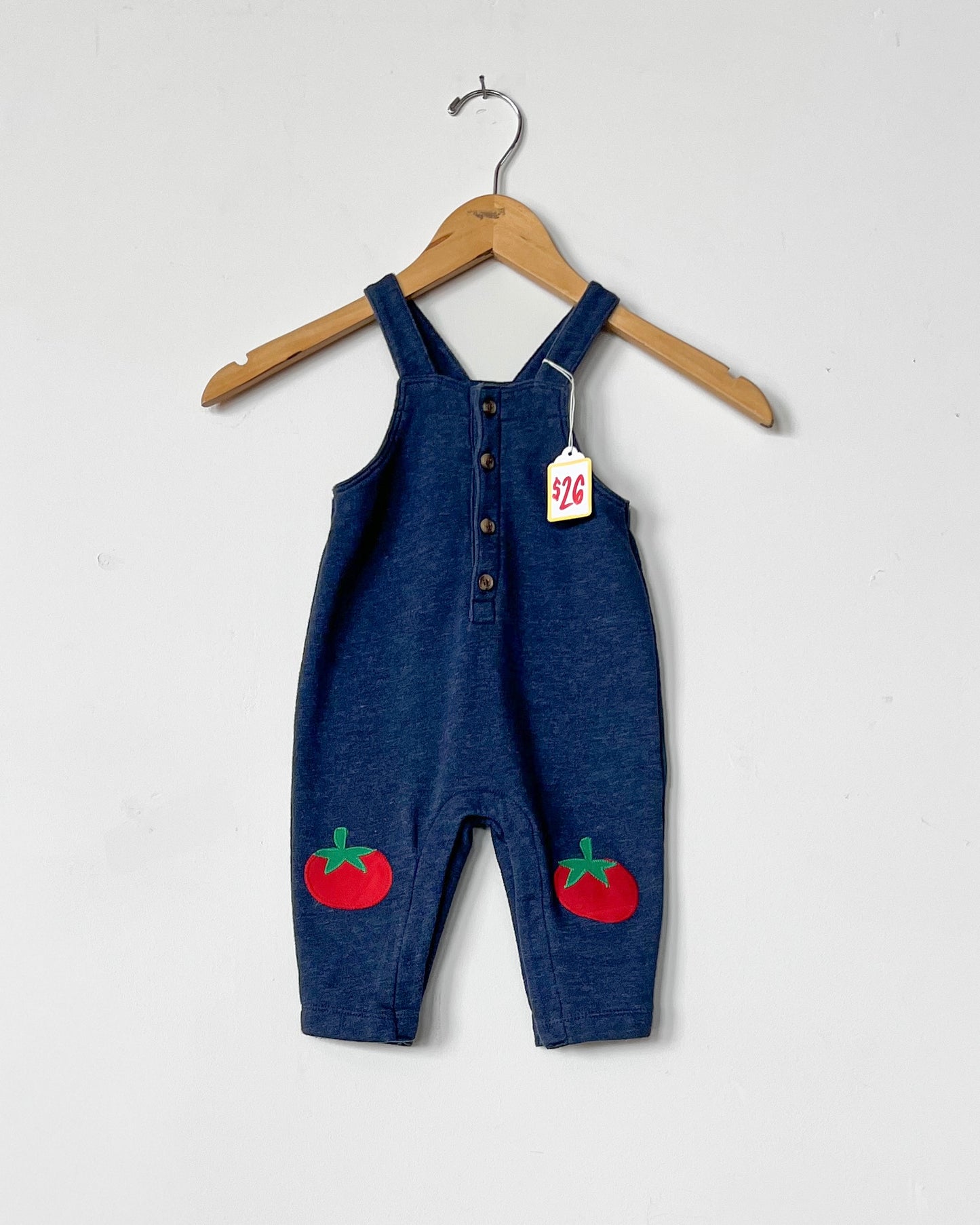 Blue Tomato Overalls - size 6-12mos