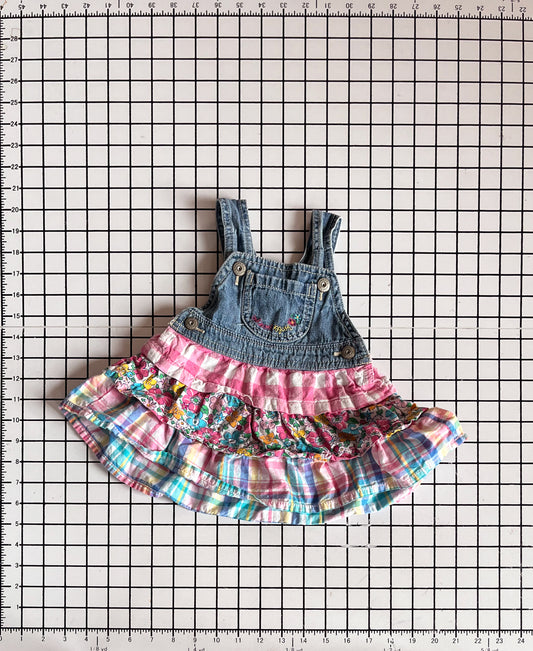 Tiered Oshkosh Skirterall - approx size 9m
