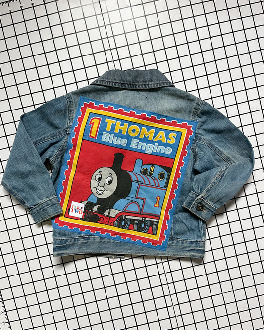 Thomas the Tank Engine Be Kind Rewind Denim Jacket - size 3T