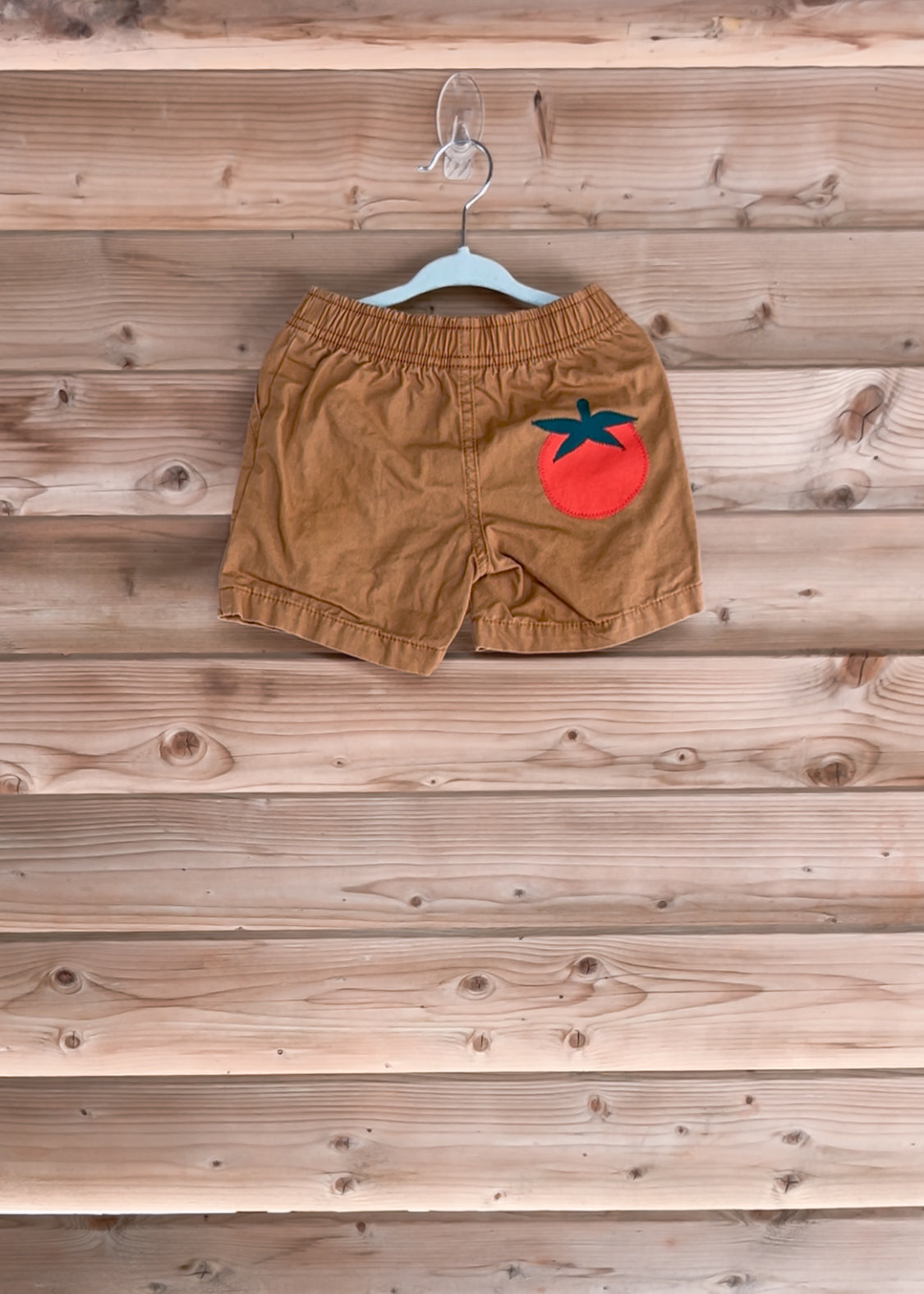 Chambray Tomato Shorts - Size 2/3