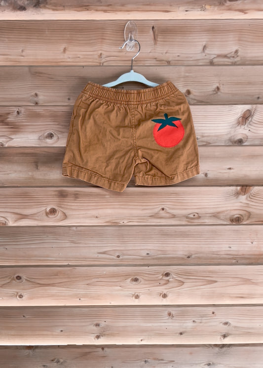 Chambray Tomato Shorts - Size 2/3