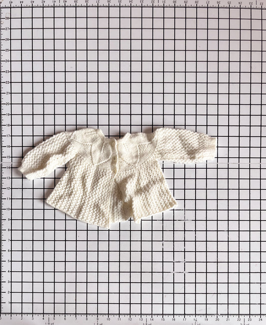 Floral Collar Cardigan - approx size 6-9m