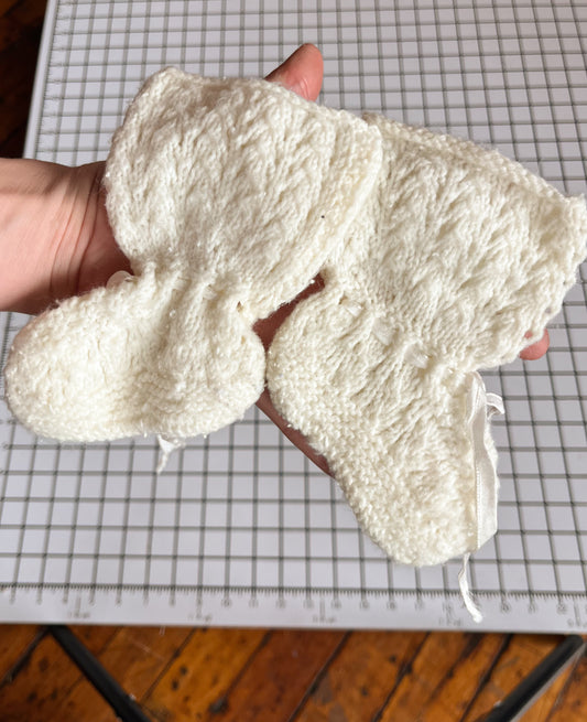 Cutie Booties - approx size 0-3m
