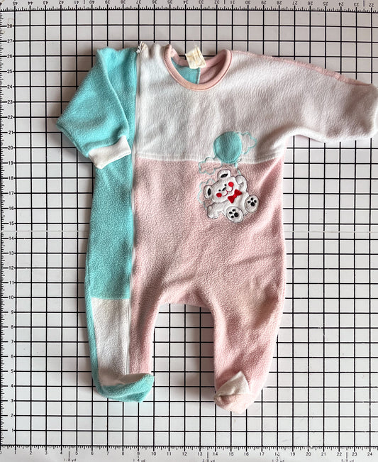 Footed Clown sleeper - approx size 12-18m