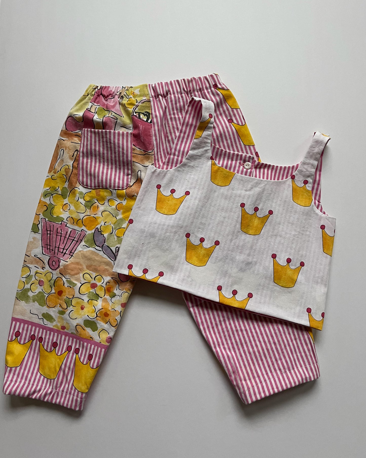 Princess in Pink set with reversible top - size 4/5