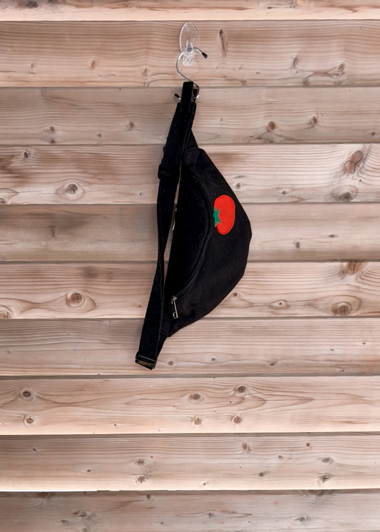 Black Tomato Fanny Pack (cotton canvas)
