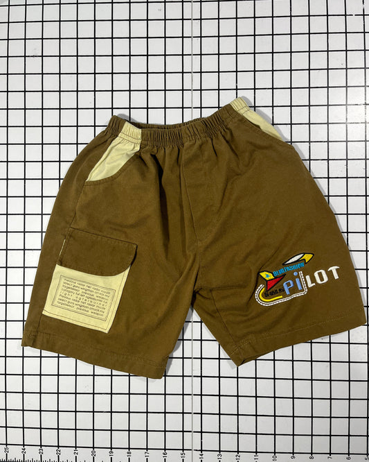 Retro Pilot Cargo Shorts - approx size 5T
