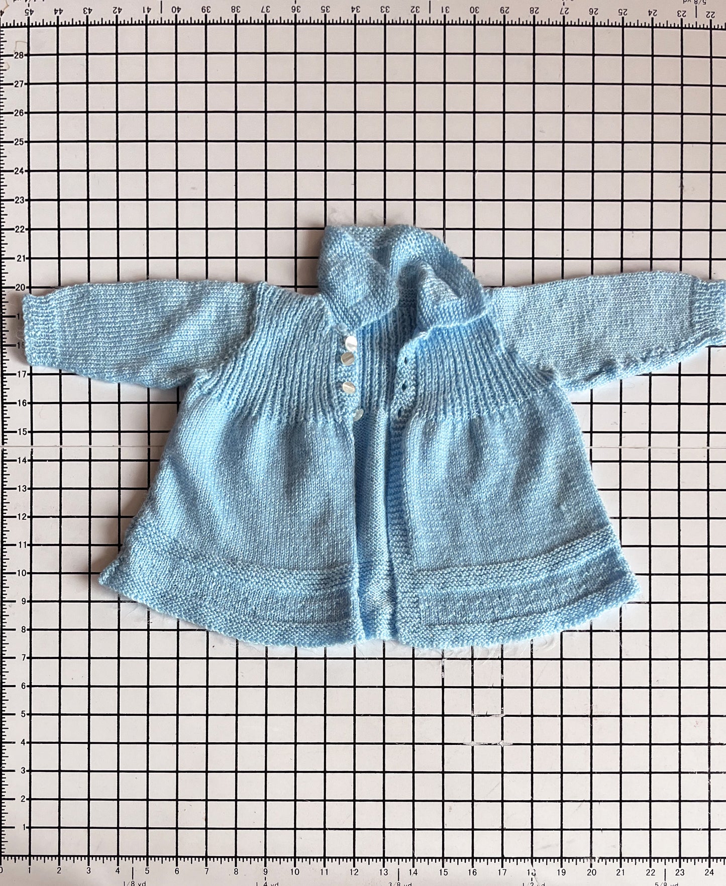 Matching Blue Knit set - approx size 9m