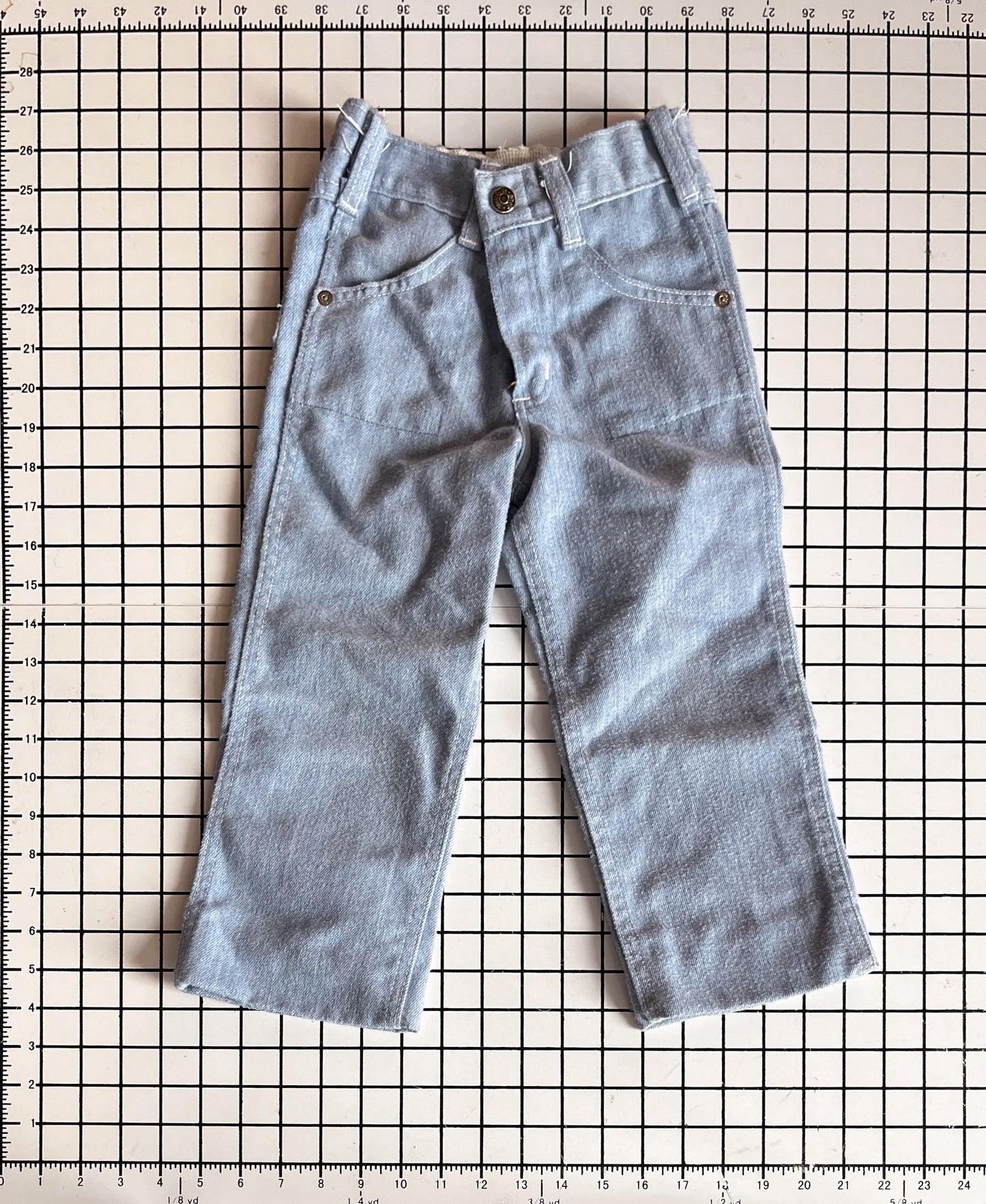 Vintage Embroidered Jeans - approx size 4/5 (hemmed after market)