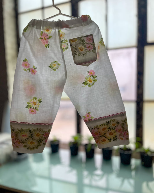 Daisy Pillowcase Pant - size 3T