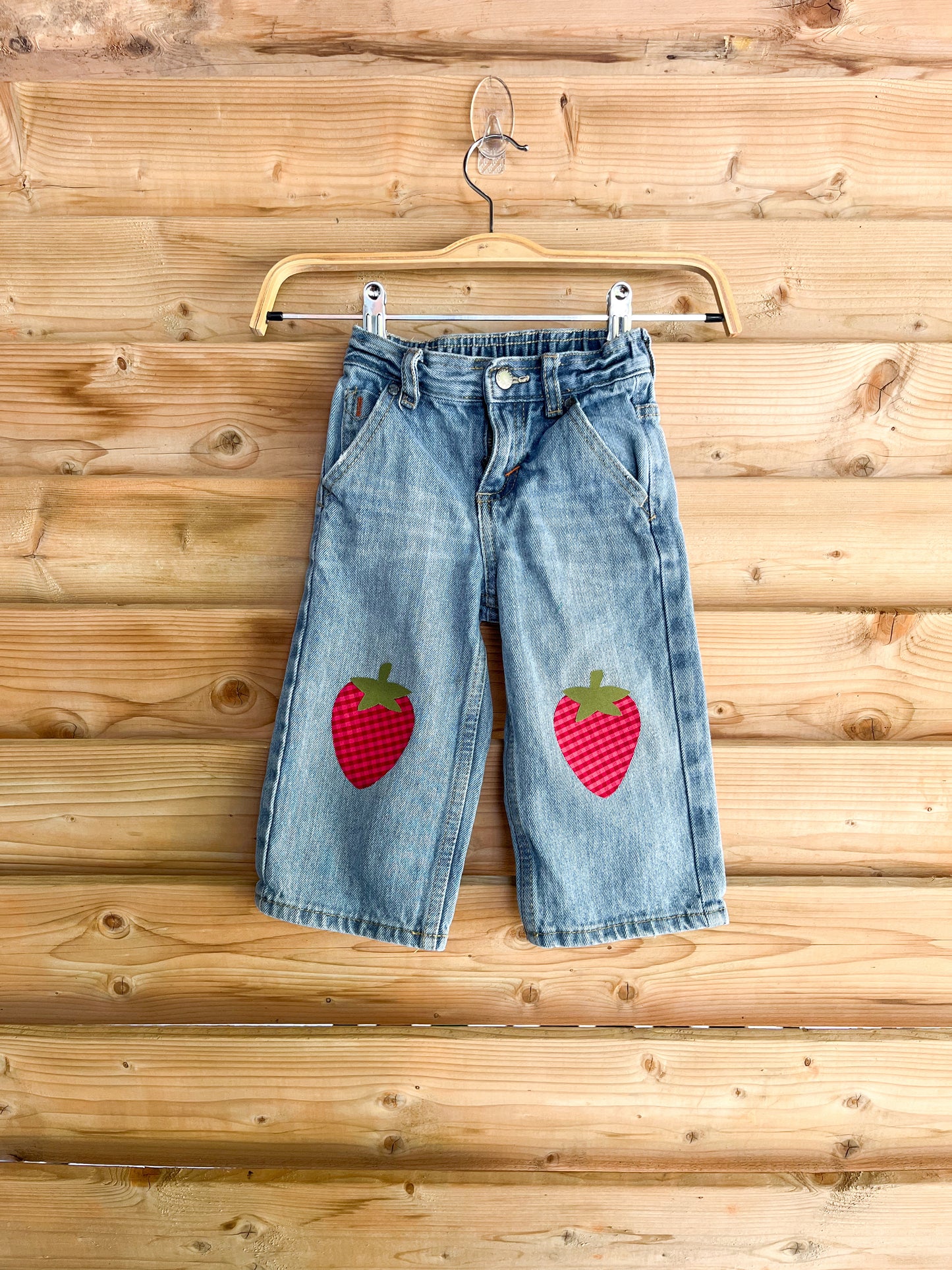 Strawberry Jeans - size 18mos