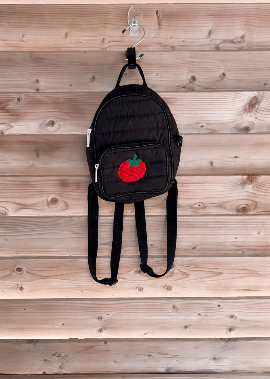 Black Tomato Mini Backpack