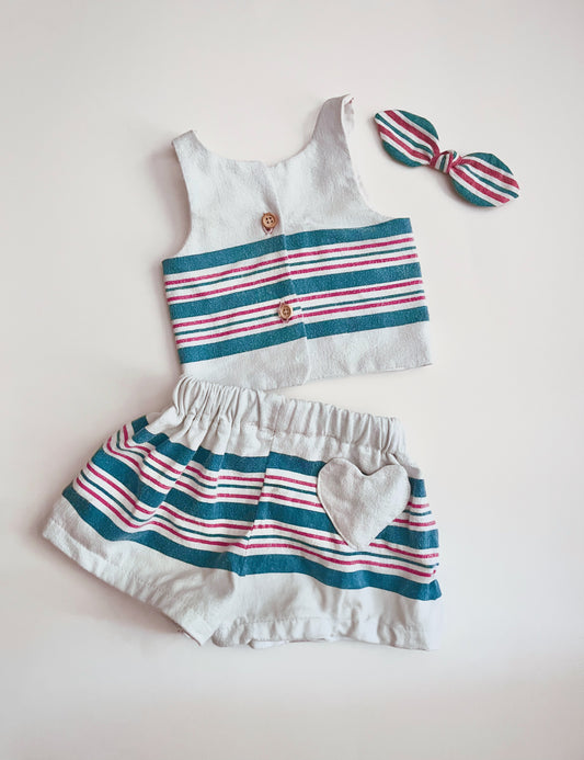 Hospital Blanket Tank & Shorts Set