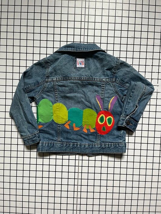 Hungry Caterpillar Be Kind Rewind Denim Jacket - size 4