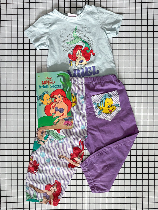 The Little Mermaid Storybook Gift Set size 2-3