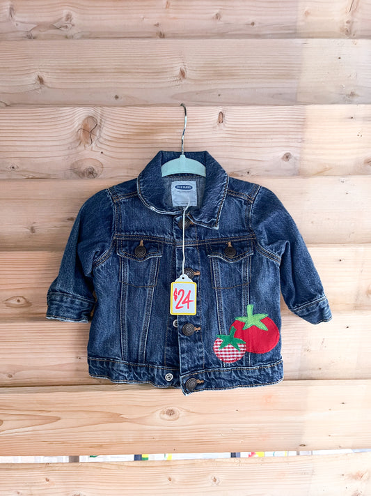 Tomato Denim Jacket 3-6 mos