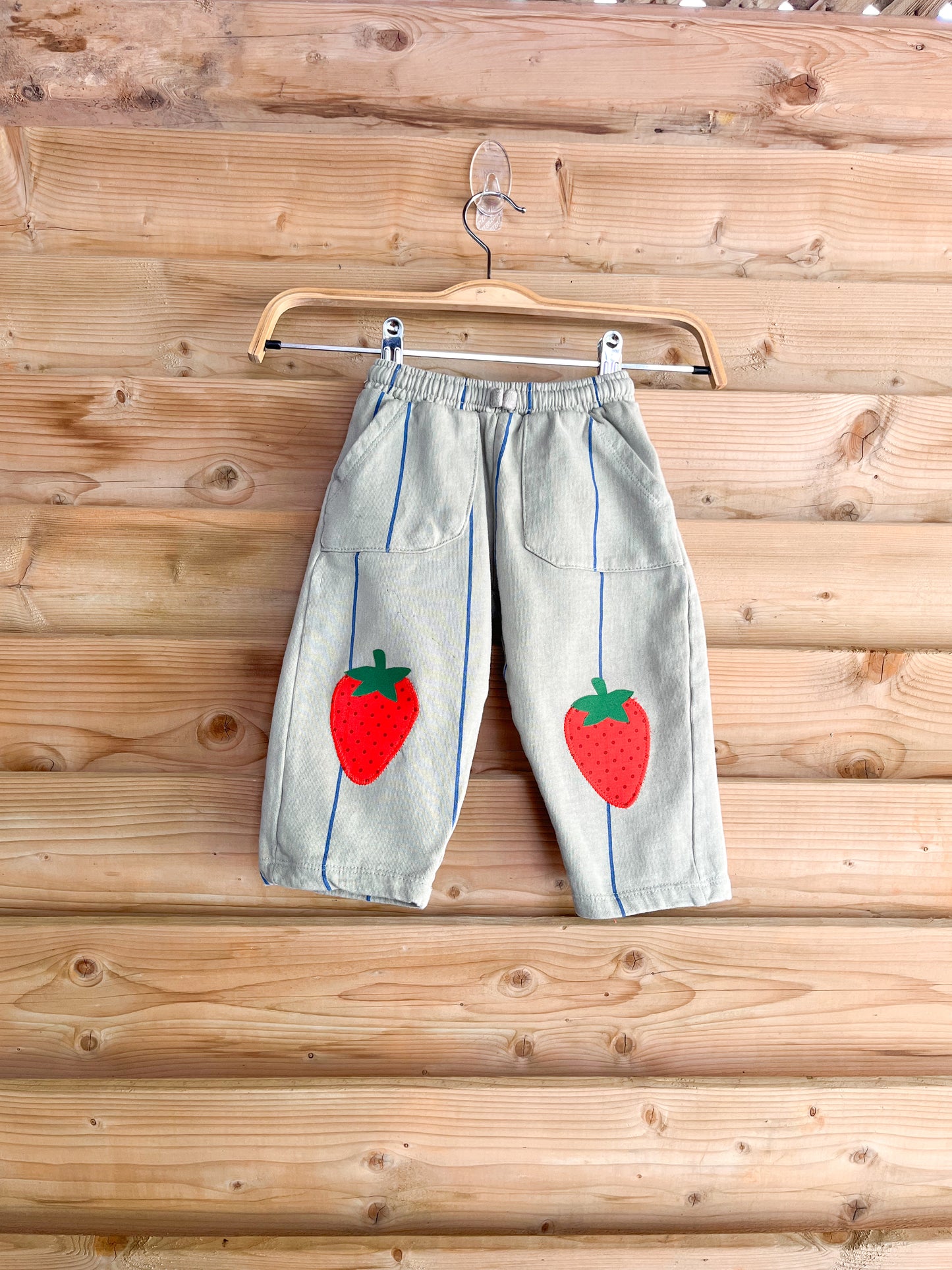 Strawberry Cozy Pants- size 2T
