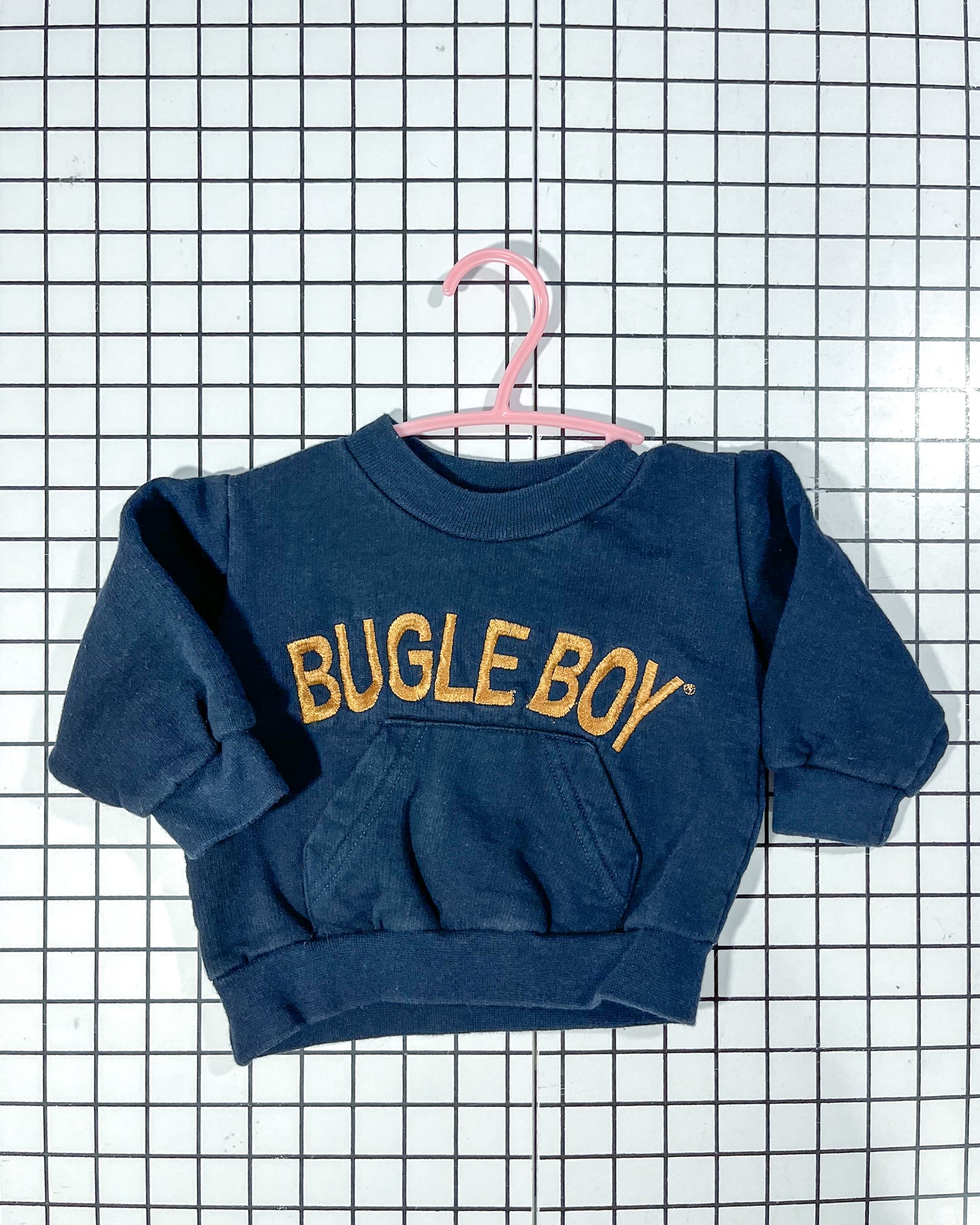 Vintage Navy Bugle Boy Crewneck - approx size 6-9mos