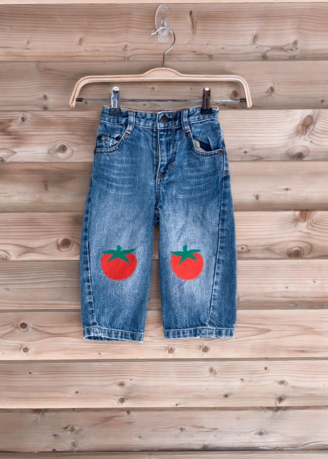 Barrel Tomato Jeans - Size 18-24m