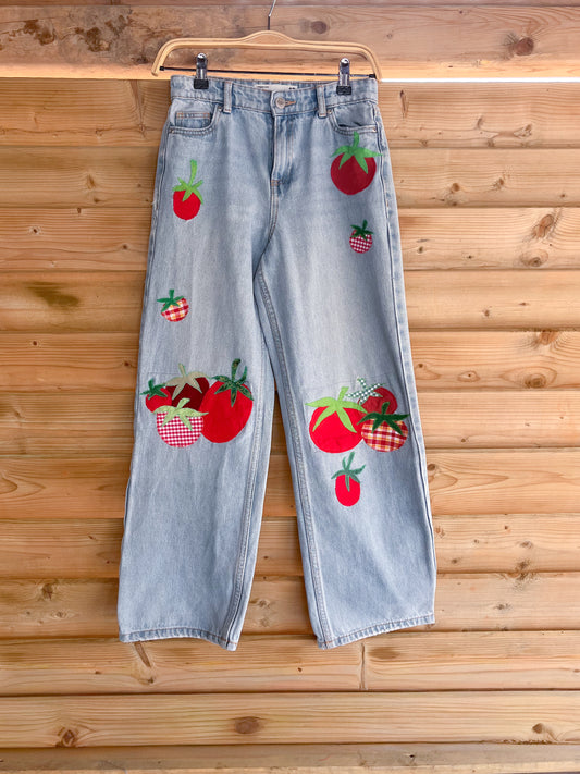 Wide Leg Tomato Jeans - size 10