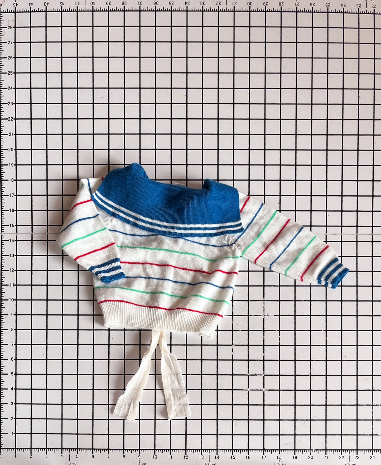 Vintage Sailor Sweater - approx size 6-9m
