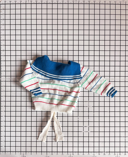 Vintage Sailor Sweater - approx size 6-9m