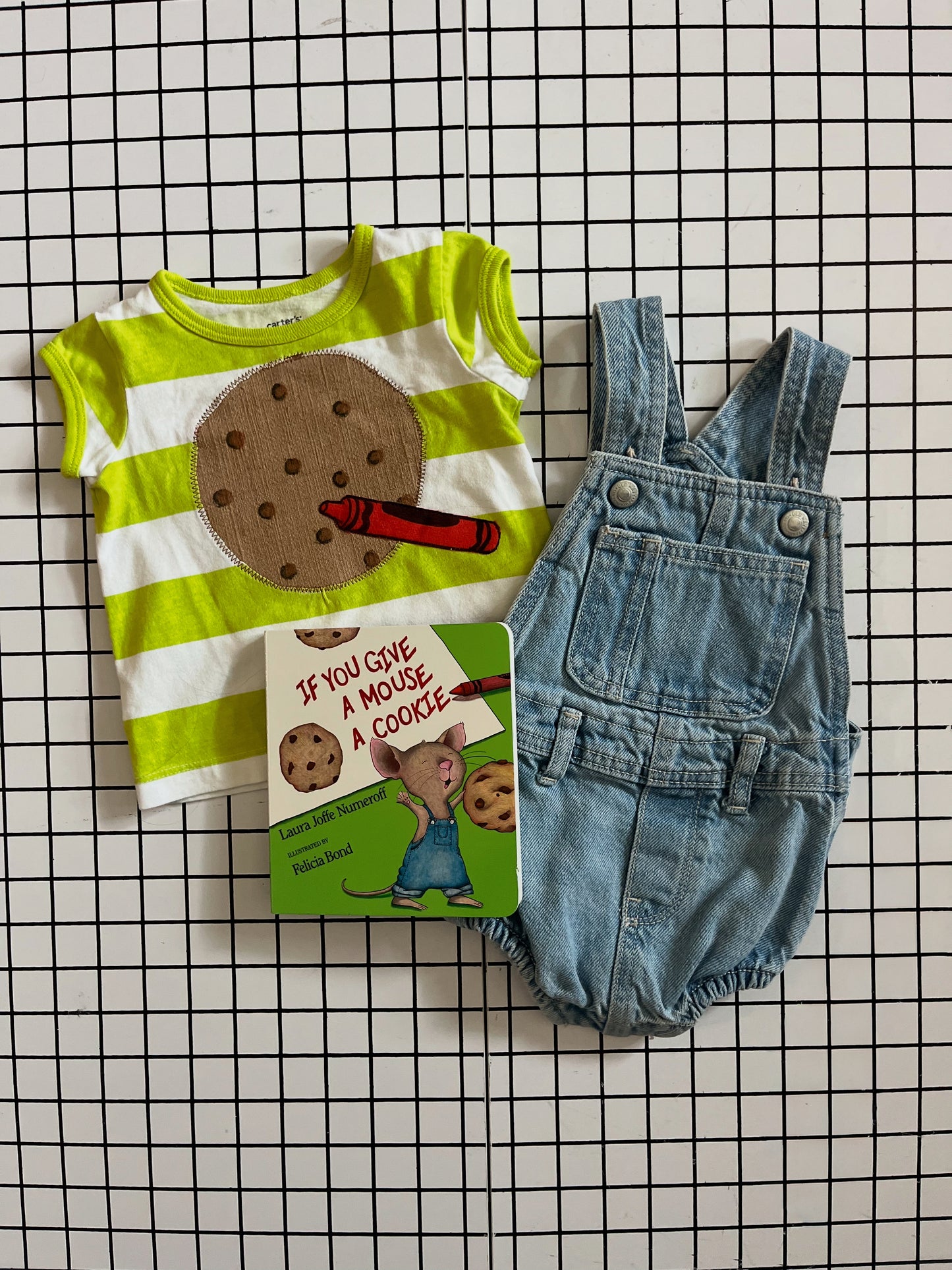 If You Give a Mouse a Cookie Storybook Gift Set size 3-6 mos