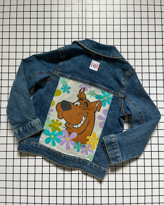 Scooby Doo Be Kind Rewind Denim Jacket - size 5
