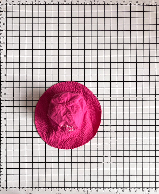 Pink Bucket Hat - approx size 1-2y