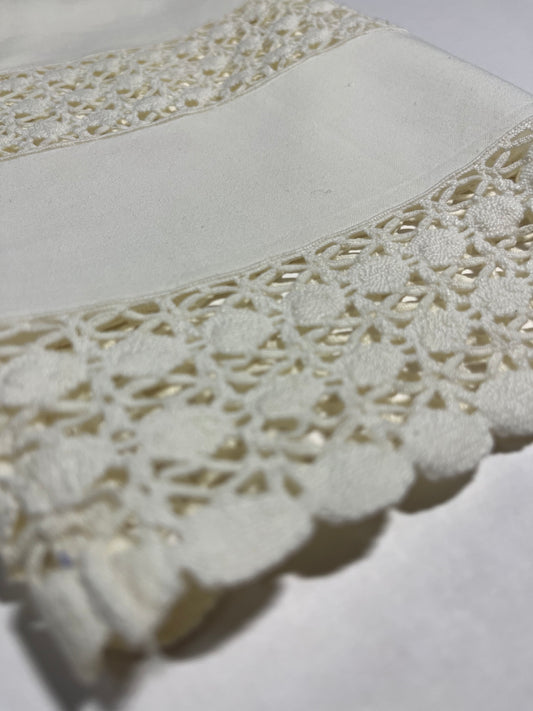 Ivory and Cotton Lace Pant - size 4