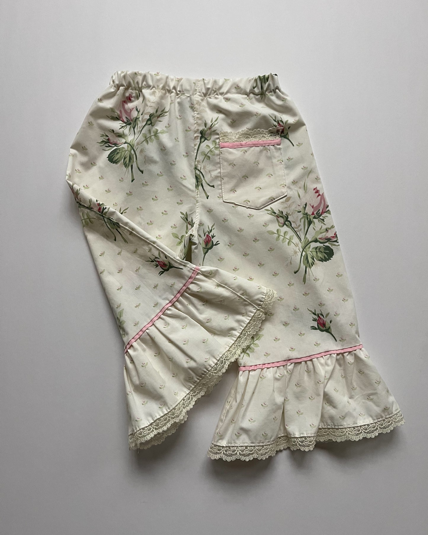 Ruffle Trim Pillowcase Pant - size 4/5