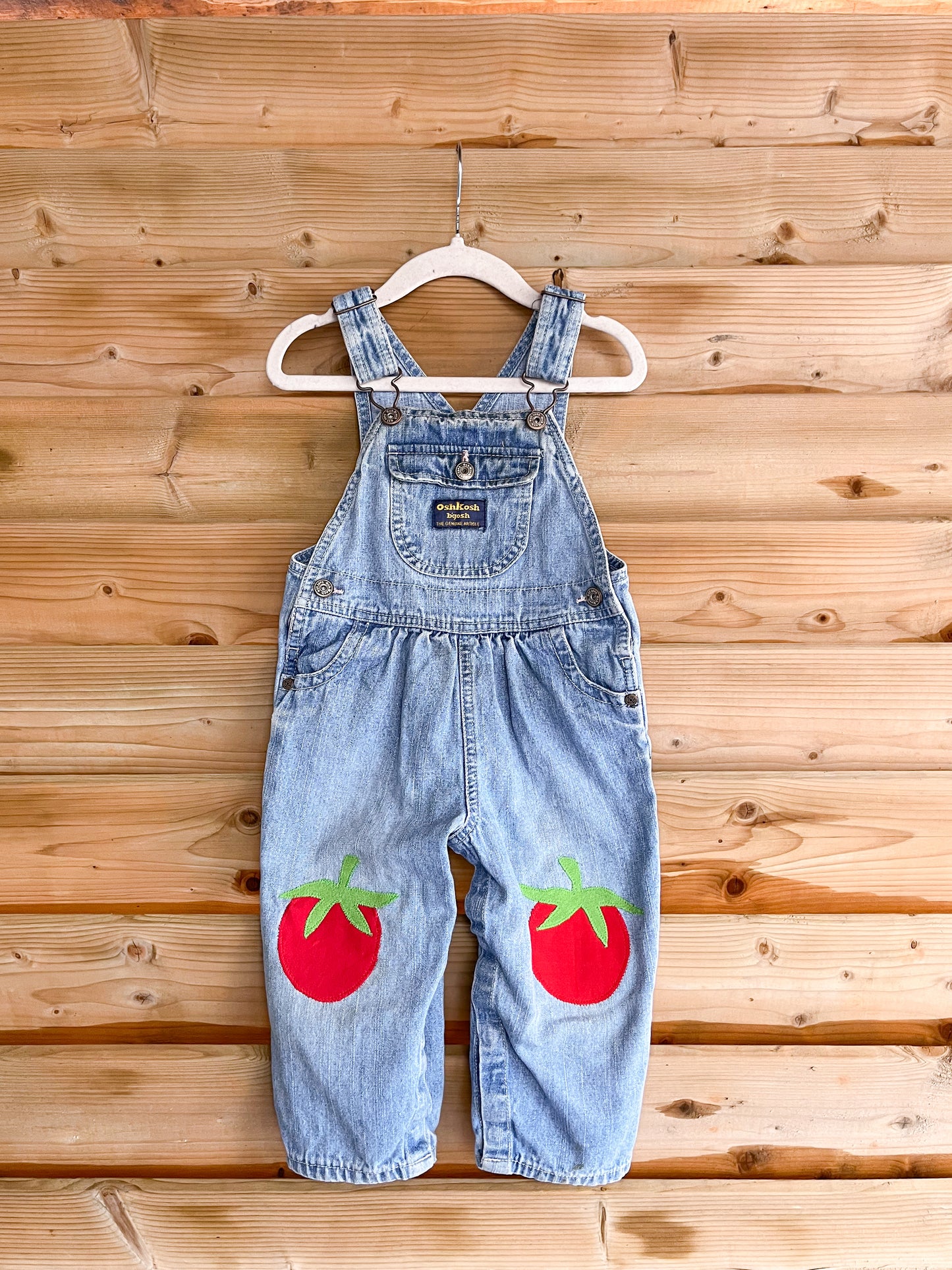 Osh Kosh Tomato Overalls - size 18 mos