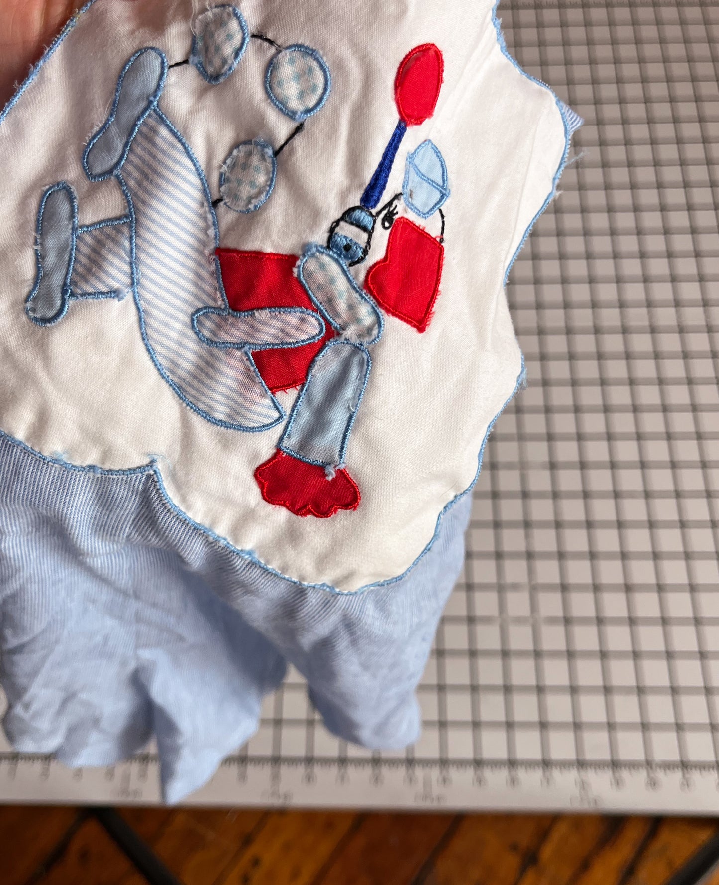 Lightweight Clown Romper- approx size 9-12m