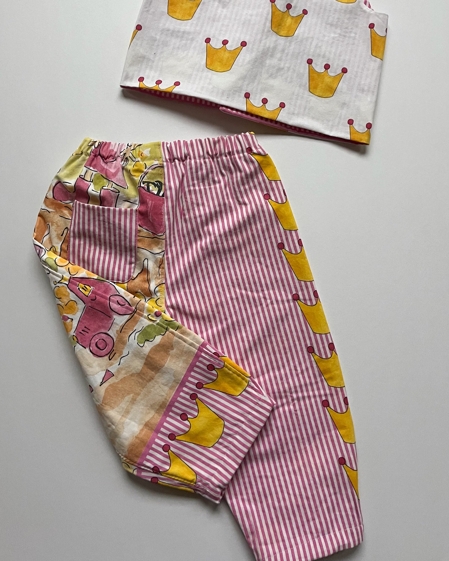 Princess in Pink set with reversible top - size 4/5