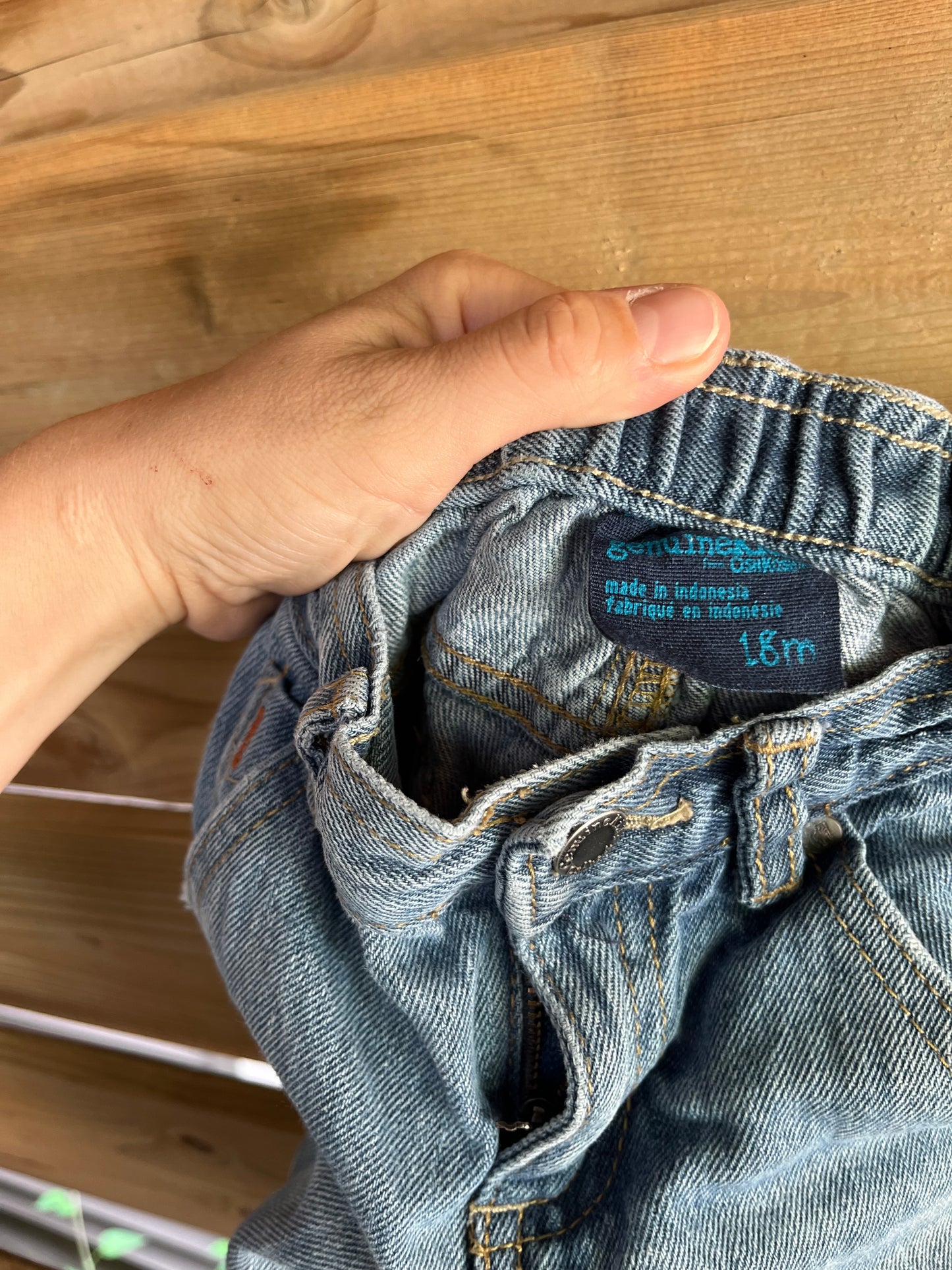 Strawberry Jeans - size 18mos