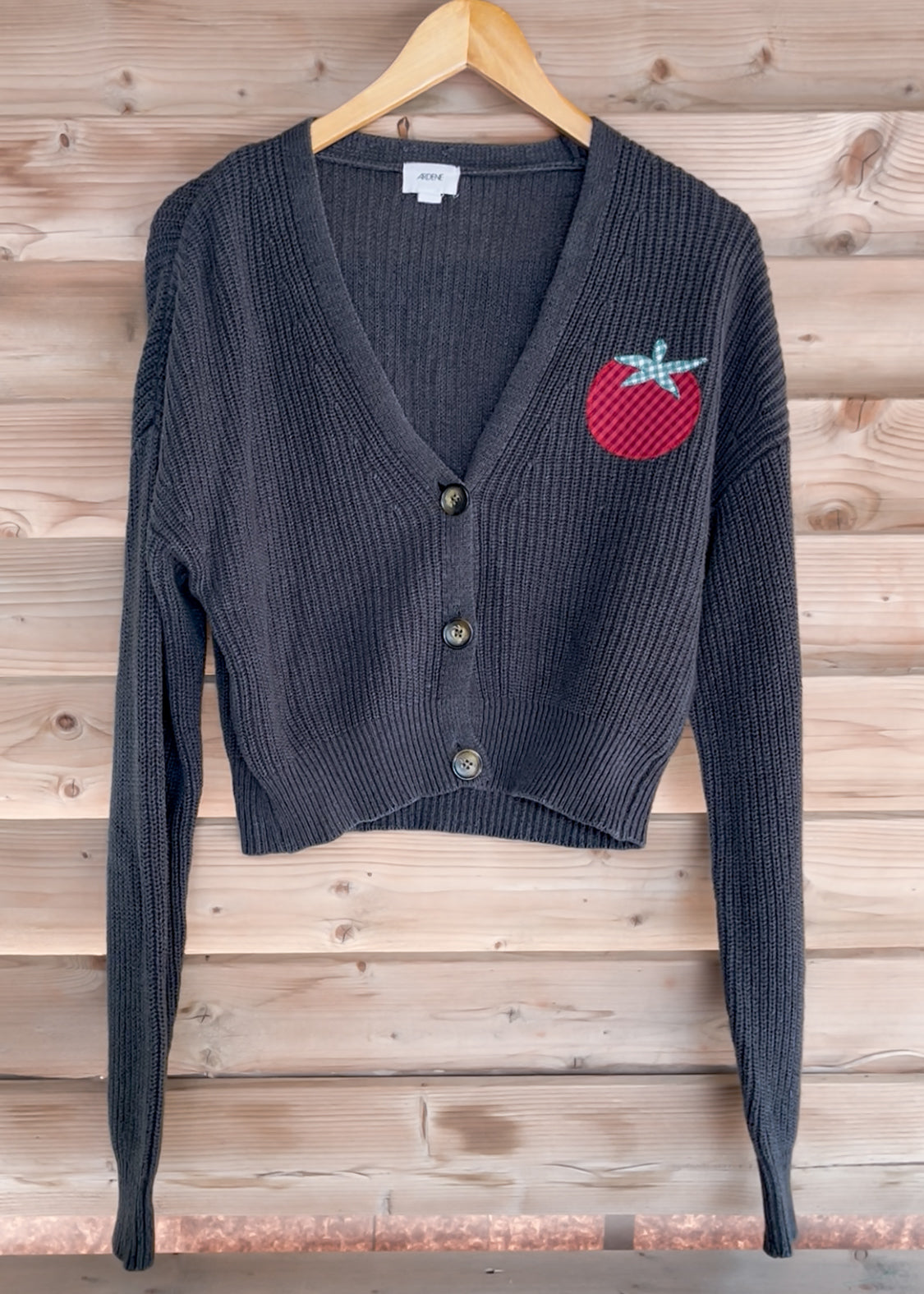 Tomato Cardigan - Adult Size Medium