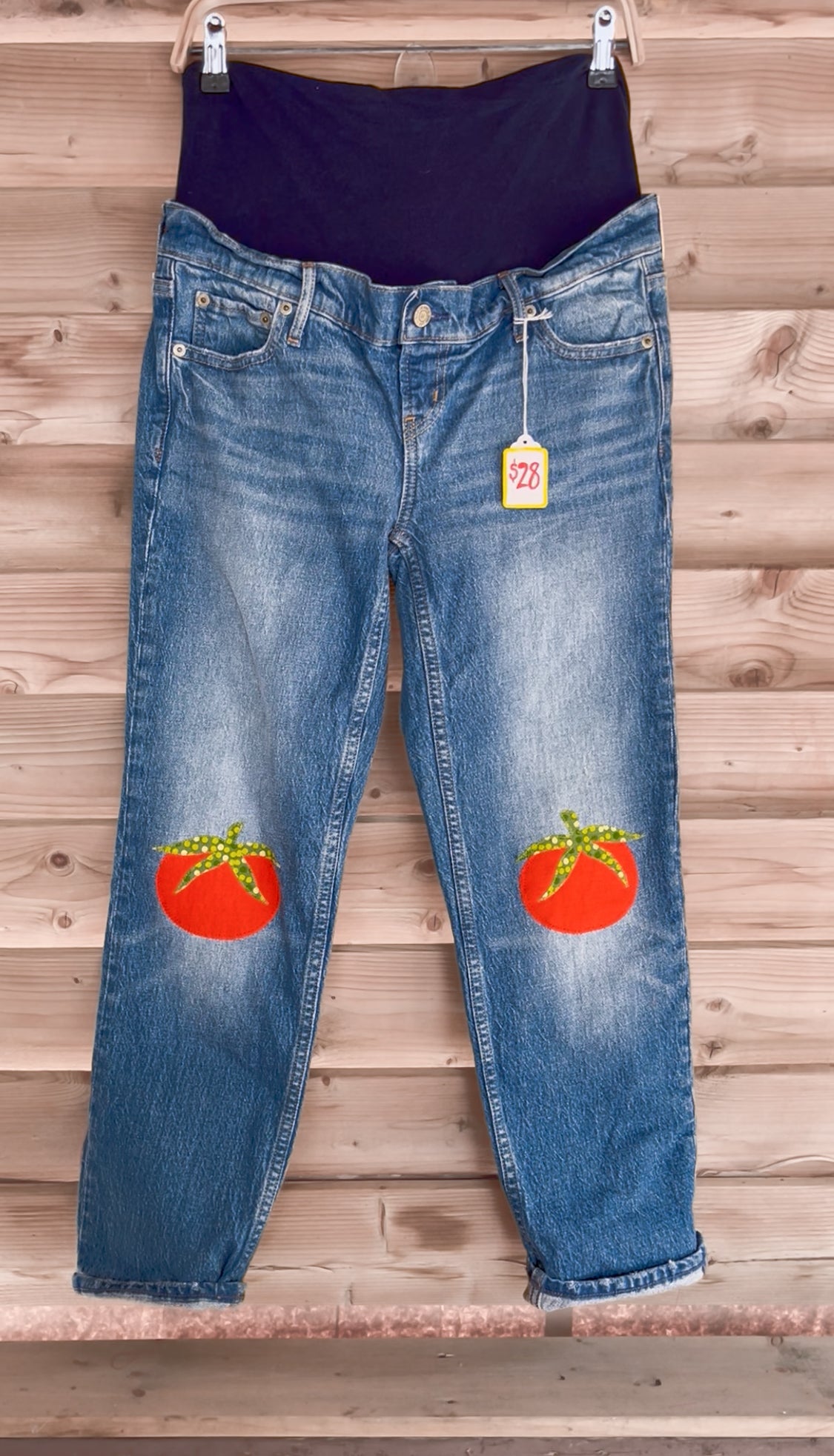 Maternity Tomato Jeans - Size 27/4R