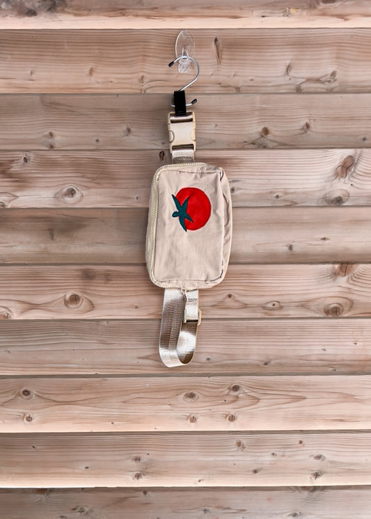 Beige Tomato Fanny Pack