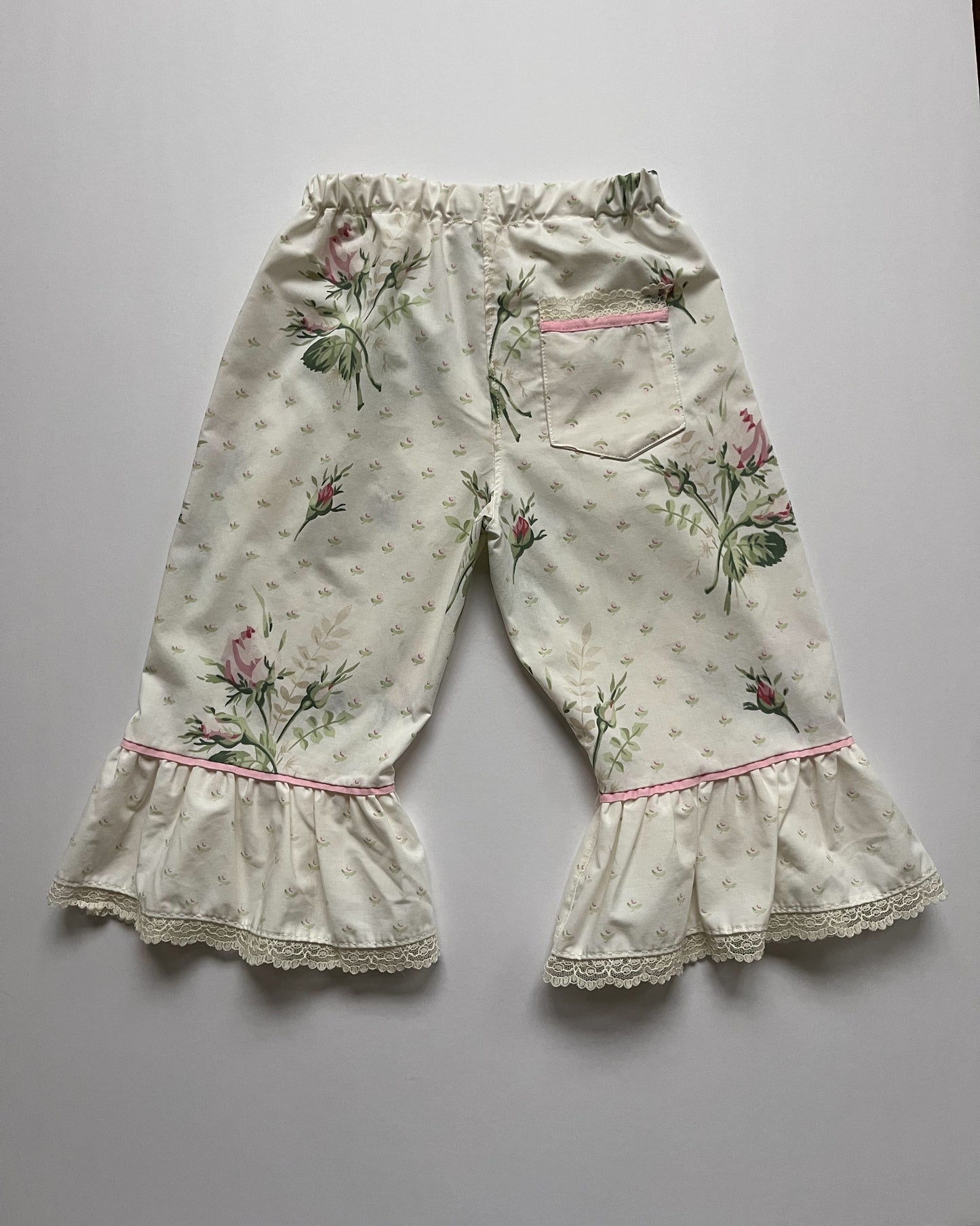 Ruffle Trim Pillowcase Pant - size 4/5