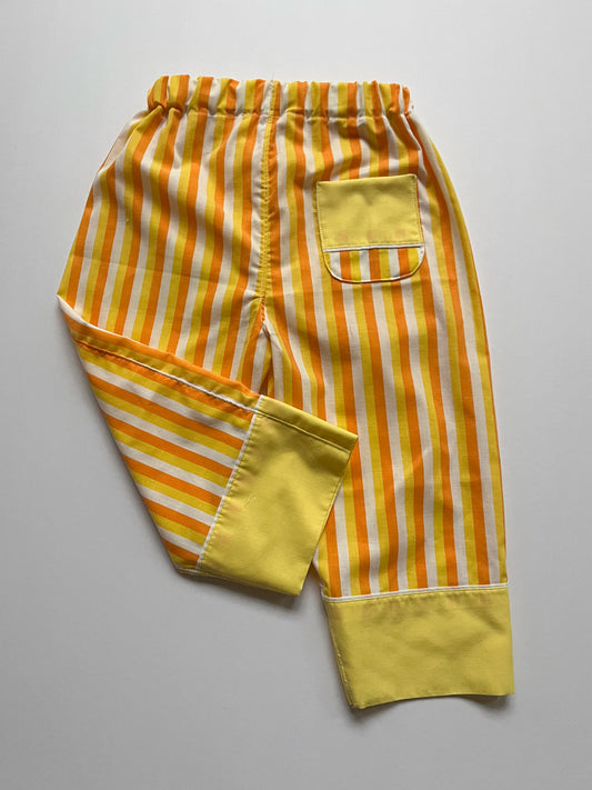 Yellow And Orange pillowcase Pant - size 4/5