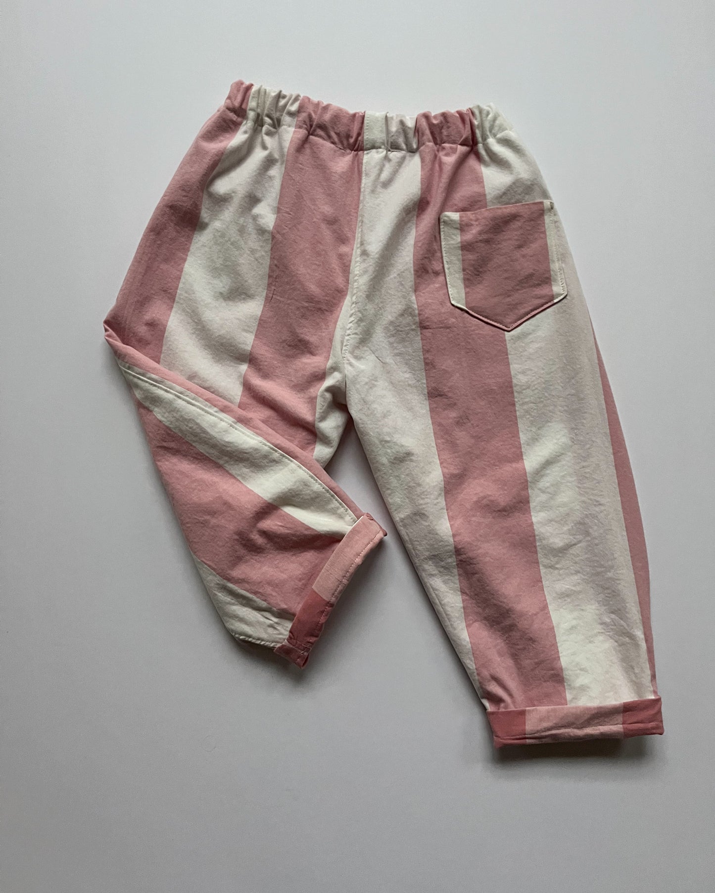 Reversible Pink and White Pants - size 3T